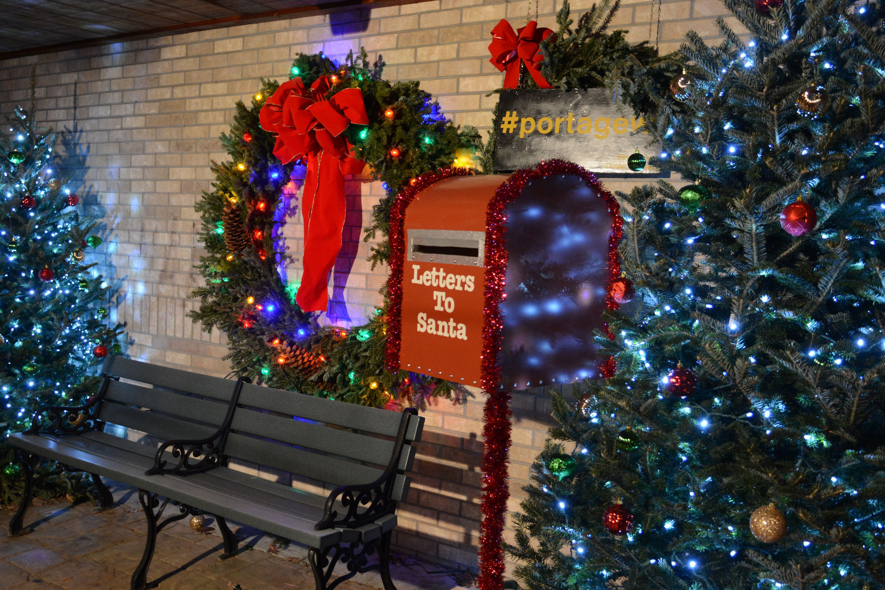 Portage celebrates holidays